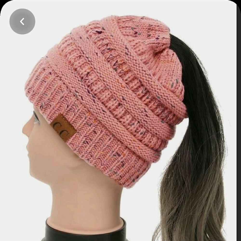 Pink hat